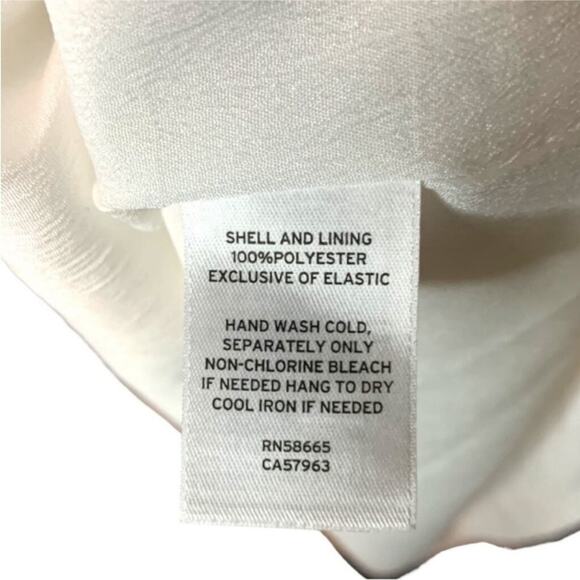 Chelsea28 White Smocked Mini Dress Adjustable Straps Lined Small NWT - Picture 5 of 5